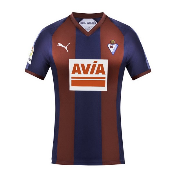 Maillot Football SD Eibar Domicile 2018-19 Rouge Bleu